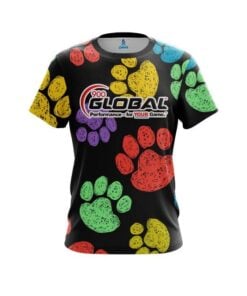 900 Global Puppy Paws CoolWick Bowling Jersey