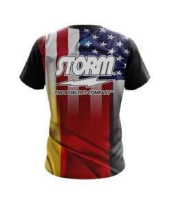 Alternative view of Storm USA Germany Flag CoolWick Bowling Jersey
