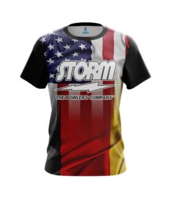 Storm USA Germany Flag CoolWick Bowling Jersey