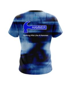 Alternative view of Hammer Canvas Blue CoolWick Bowling Jersey