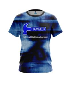 Hammer Canvas Blue CoolWick Bowling Jersey