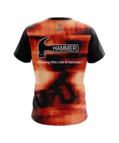 Alternative view of Hammer Canvas Orange CoolWick Bowling Jersey