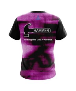 Alternative view of Hammer Canvas Pink CoolWick Bowling Jersey