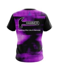 Alternative view of Hammer Canvas Purple CoolWick Bowling Jersey