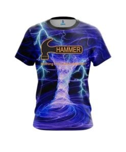 Hammer Electrical Tornado Blue CoolWick Bowling Jersey