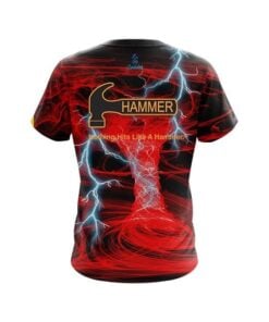 Alternative view of Hammer Electrical Tornado Red CoolWick Bowling Jersey
