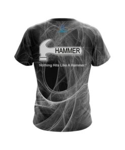 Alternative view of Hammer Energy Swirls Black CoolWick Bowling Jersey