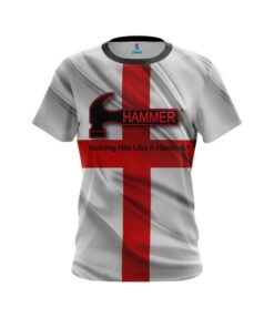 Hammer English Flag CoolWick Bowling Jersey