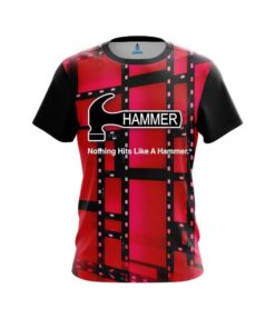 Hammer Movie Reel Red CoolWick Bowling Jersey