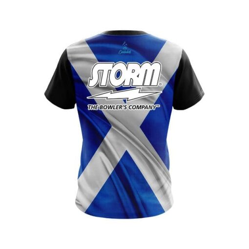 Storm Scottish Flag CoolWick Bowling Jersey - Image 2
