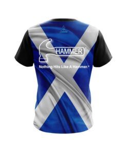 Alternative view of Hammer Scottish Flag CoolWick Bowling Jersey