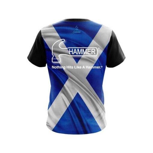 Hammer Scottish Flag CoolWick Bowling Jersey - Image 2