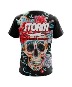 Alternative view of Storm Sugar Skull CoolWick Bowling Jersey
