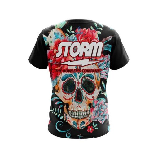 Storm Sugar Skull CoolWick Bowling Jersey - Image 2