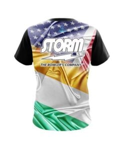 Alternative view of Storm USA Ireland Flag CoolWick Bowling Jersey