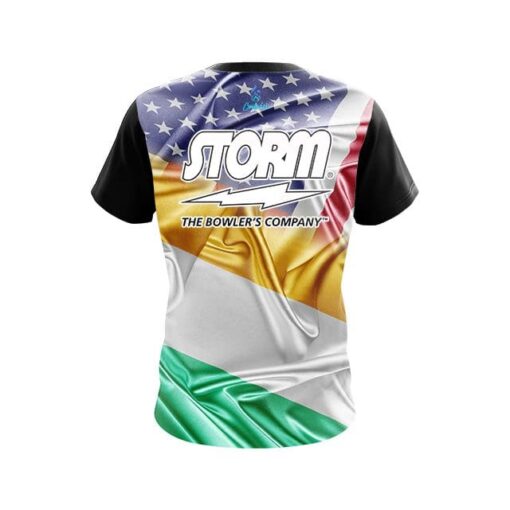Storm USA Ireland Flag CoolWick Bowling Jersey - Image 2