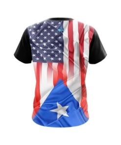Alternative view of Hammer USA Puerto Rico CoolWick Bowling Jersey