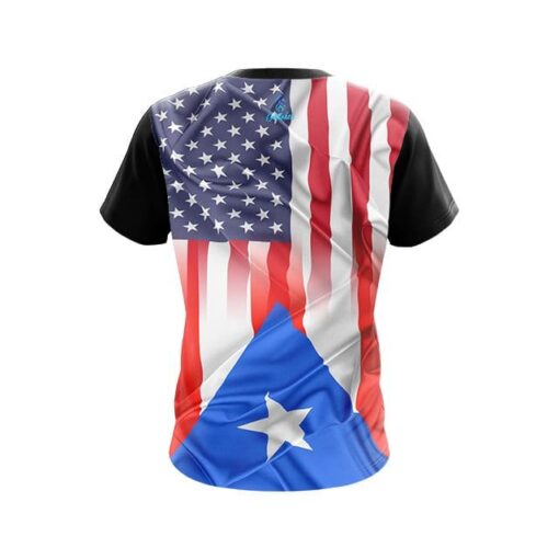 Hammer USA Puerto Rico CoolWick Bowling Jersey - Image 2