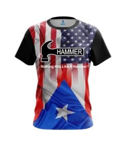 Hammer USA Puerto Rico CoolWick Bowling Jersey