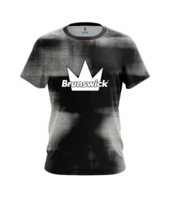 Brunswick Canvas Black CoolWick Bowling Jersey