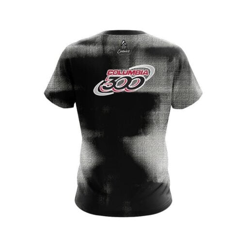 Columbia 300 Canvas Black CoolWick Bowling Jersey - Image 2