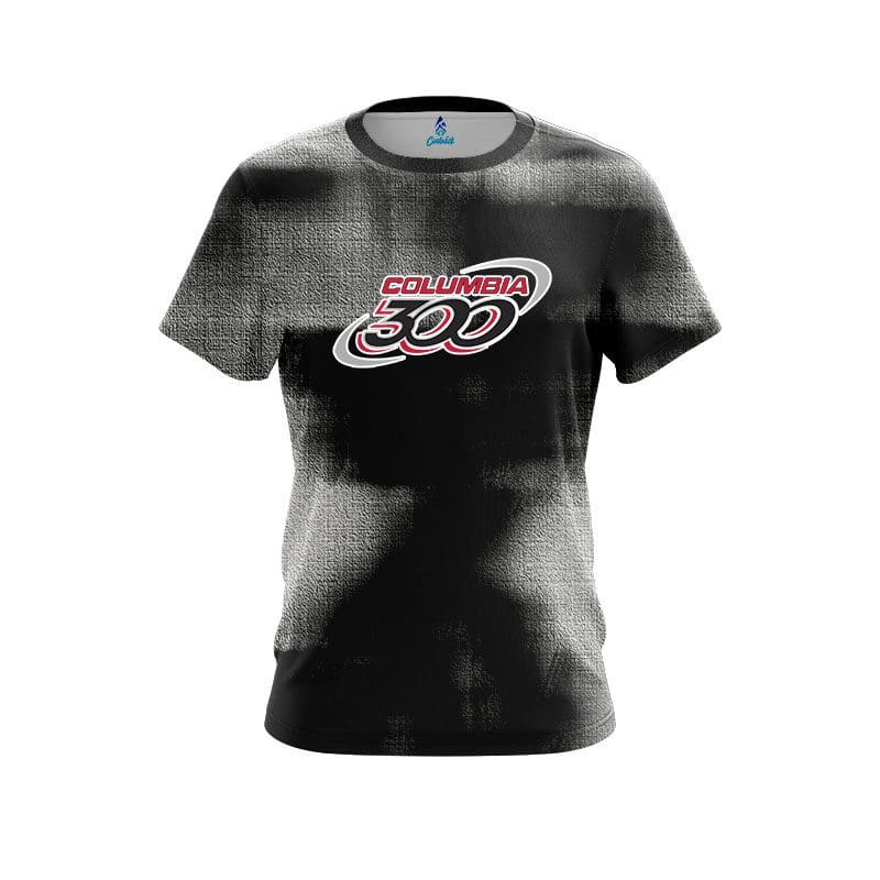 Columbia 300 Canvas Black CoolWick Bowling Jersey