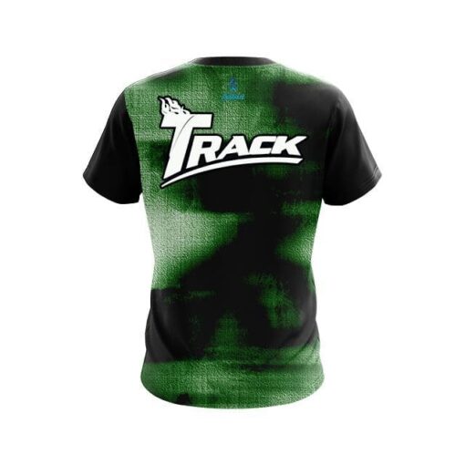 Track Canvas Green CoolWick Bowling Jersey - Image 2