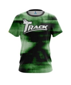 Track Canvas Green CoolWick Bowling Jersey