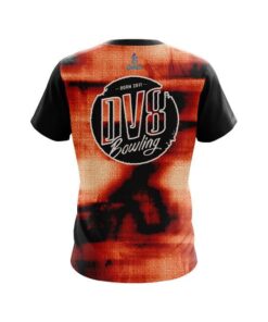 Alternative view of DV8 Canvas Orange CoolWick Bowling Jersey