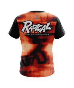 Alternative view of Radical Canvas Orange CoolWick Bowling Jersey