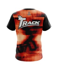 Alternative view of Track Canvas Orange CoolWick Bowling Jersey
