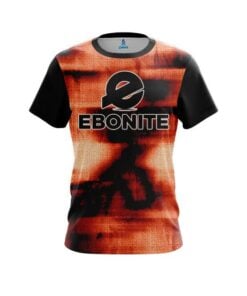 Ebonite Canvas Orange CoolWick Bowling Jersey