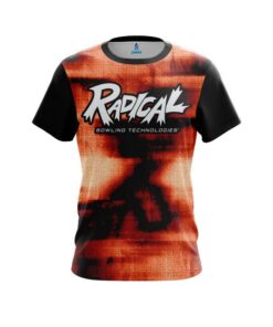 Radical Canvas Orange CoolWick Bowling Jersey