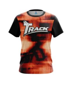 Track Canvas Orange CoolWick Bowling Jersey