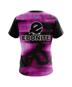 Alternative view of Ebonite Canvas Pink CoolWick Bowling Jersey