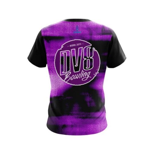 DV8 Canvas Purple CoolWick Bowling Jersey - Image 2