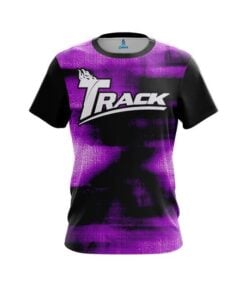 Track Canvas Purple CoolWick Bowling Jersey