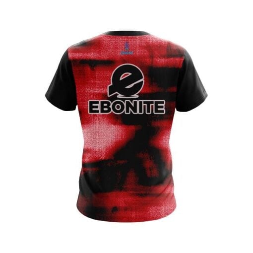 Ebonite Canvas Red CoolWick Bowling Jersey - Image 2