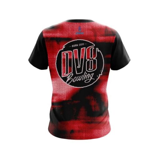 DV8 Canvas Red CoolWick Bowling Jersey - Image 2