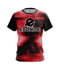 Ebonite Canvas Red CoolWick Bowling Jersey