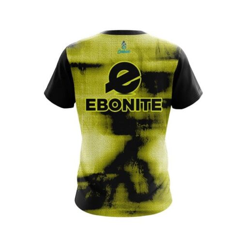 Ebonite Canvas Yellow CoolWick Bowling Jersey - Image 2