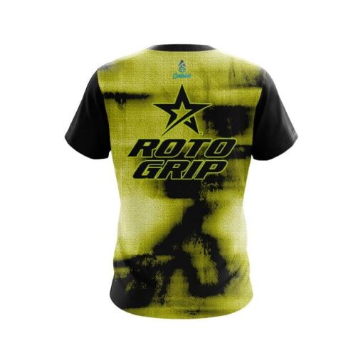 Roto Grip Canvas Yellow CoolWick Bowling Jersey - Image 2