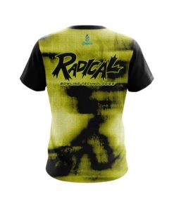 Alternative view of Radical Canvas Yellow CoolWick Bowling Jersey