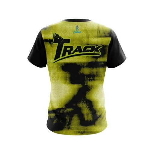 Track Canvas Yellow CoolWick Bowling Jersey - Image 2