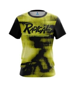 Radical Canvas Yellow CoolWick Bowling Jersey