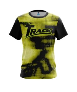 Track Canvas Yellow CoolWick Bowling Jersey