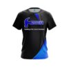 Hammer Carbon Blue Swirl CoolWick Bowling Jersey