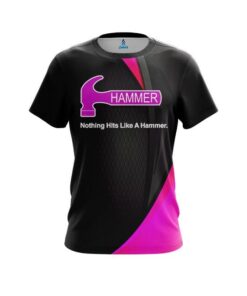 Hammer Carbon Pink Swirl CoolWick Bowling Jersey