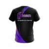 Hammer Carbon Purple Swirl CoolWick Bowling Jersey - Image 2