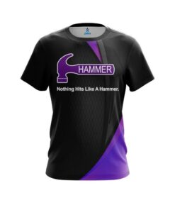 Hammer Carbon Purple Swirl CoolWick Bowling Jersey